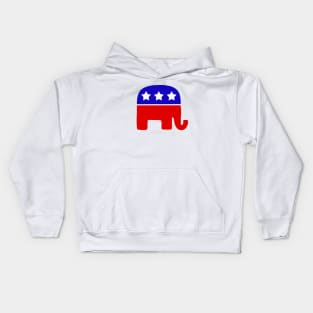 Republican Elephant Kids Hoodie